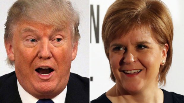 Nicola Sturgeon will visit the US next month, but will not meet President Donald Trump