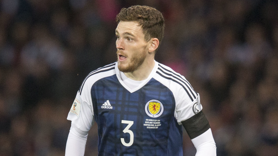 Defender Andy Robertson has been linked with a move to Liverpool.