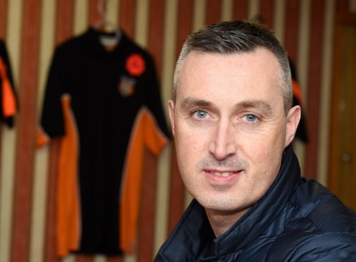 Rothes manager Steven MacDonald