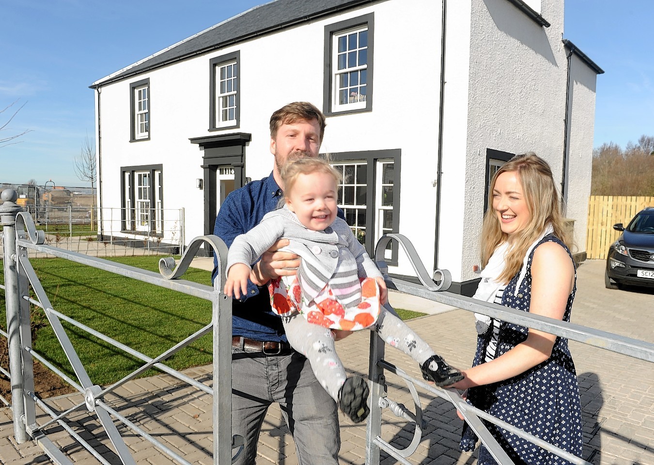 The first residents moved into their new home at Tornagrain last month