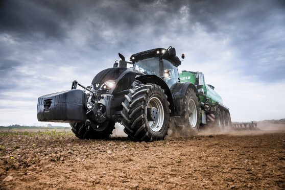 The new Valtra S394 tractor