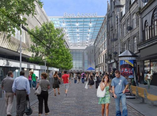 How the new Bon Accord and St Nicholas development could look.