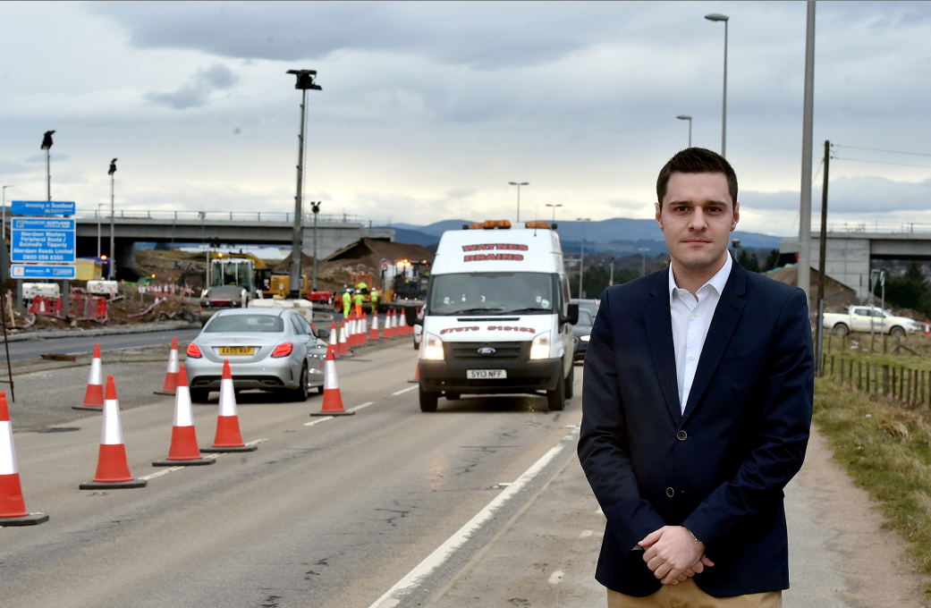 Ross Thomson MSP has raised concerns over the AWPR's junctions with the north-east road network