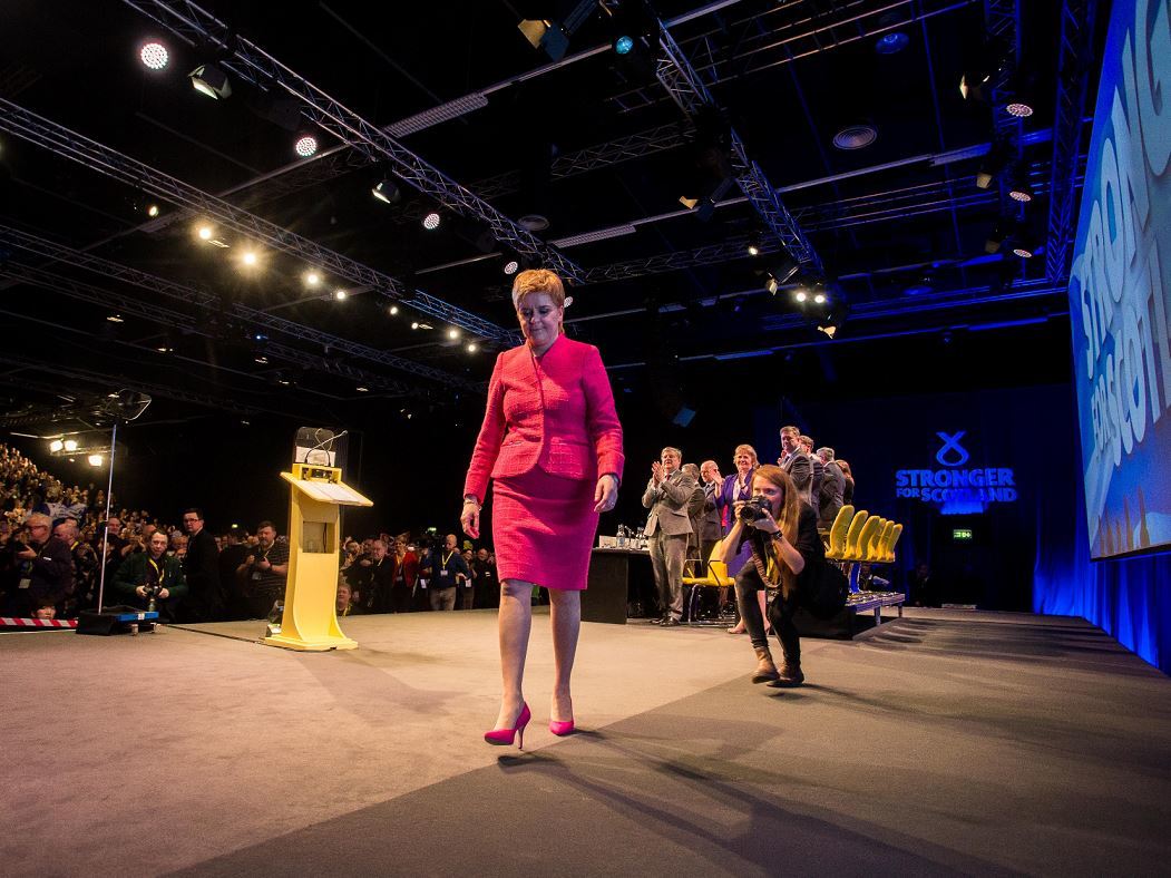 Opposition politicians have accused Nicola Sturgeon of 'giving up' her job as first minister.