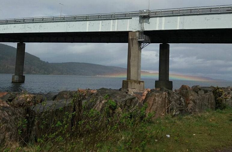 The "low bow" above the Inverness Firth