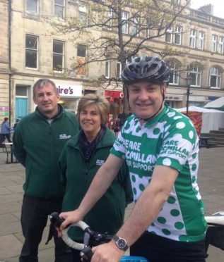 David Main, Margaret Anderson and Richard Lochhead MSP