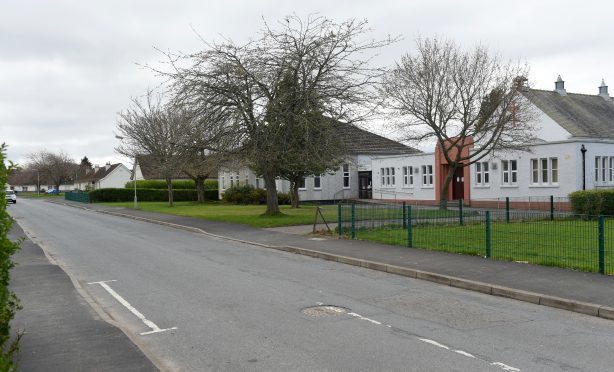 Dalneigh Church close to where a woman was allegedly attacked and robbed last week.