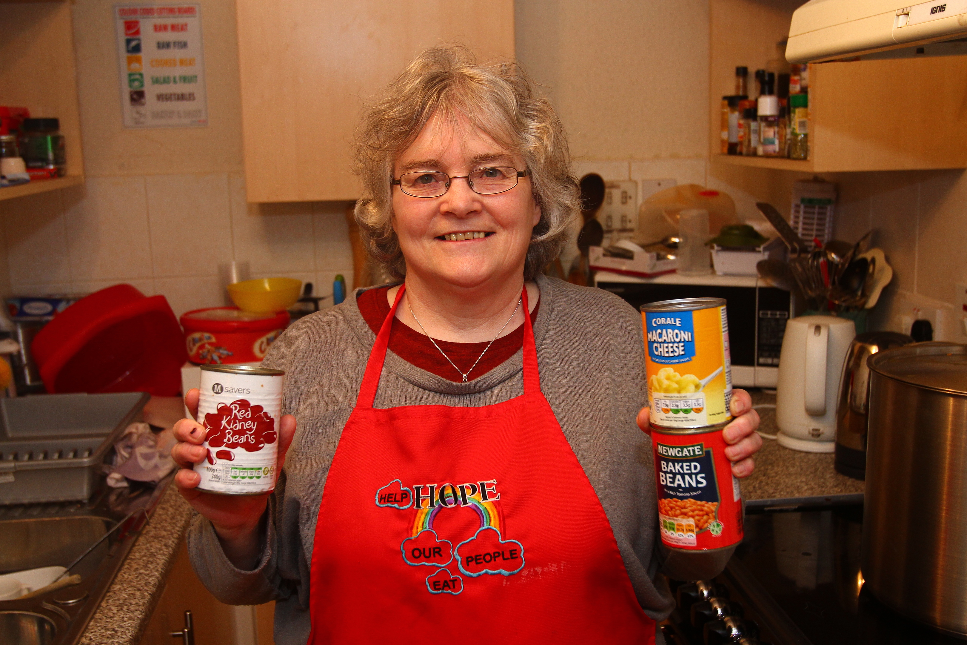 Beth Campbell from Hope Kitchen wants more people in the community to know what the Oban cafe can do to help during the cost-of-living crisis. Supplied.