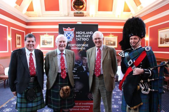 Organisers of the Highland Military Tattoo at the launch