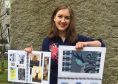 North East Scotland College student Janice Linton scooped an award for her mattress headboard design.