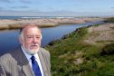 Jim Mackie is eager to see more walkers on the path at the mouth of the River Spey.