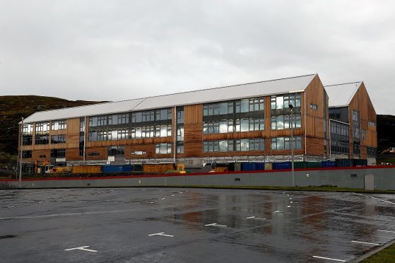 Anderson High School in Lerwick. Picture by Kenny Elrick