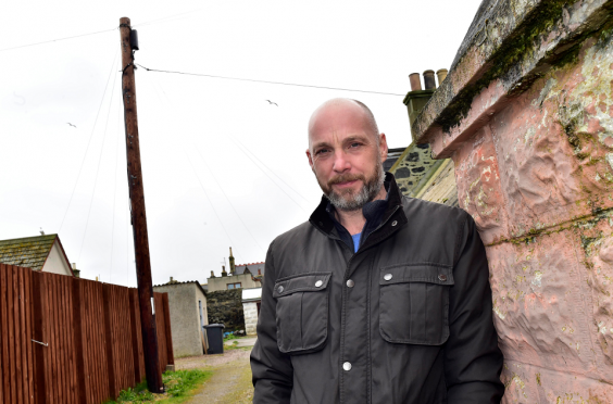 Macduff Scout chairman Colin Buist.