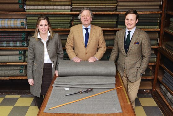 Left-right, Nicola Sugden, James Sugden and John Sugden, of Campbells of Beauly.