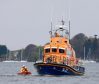 Oban lifeboat in action.