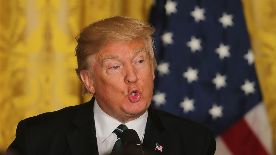 Donald Trump imposed the tariffs last year
