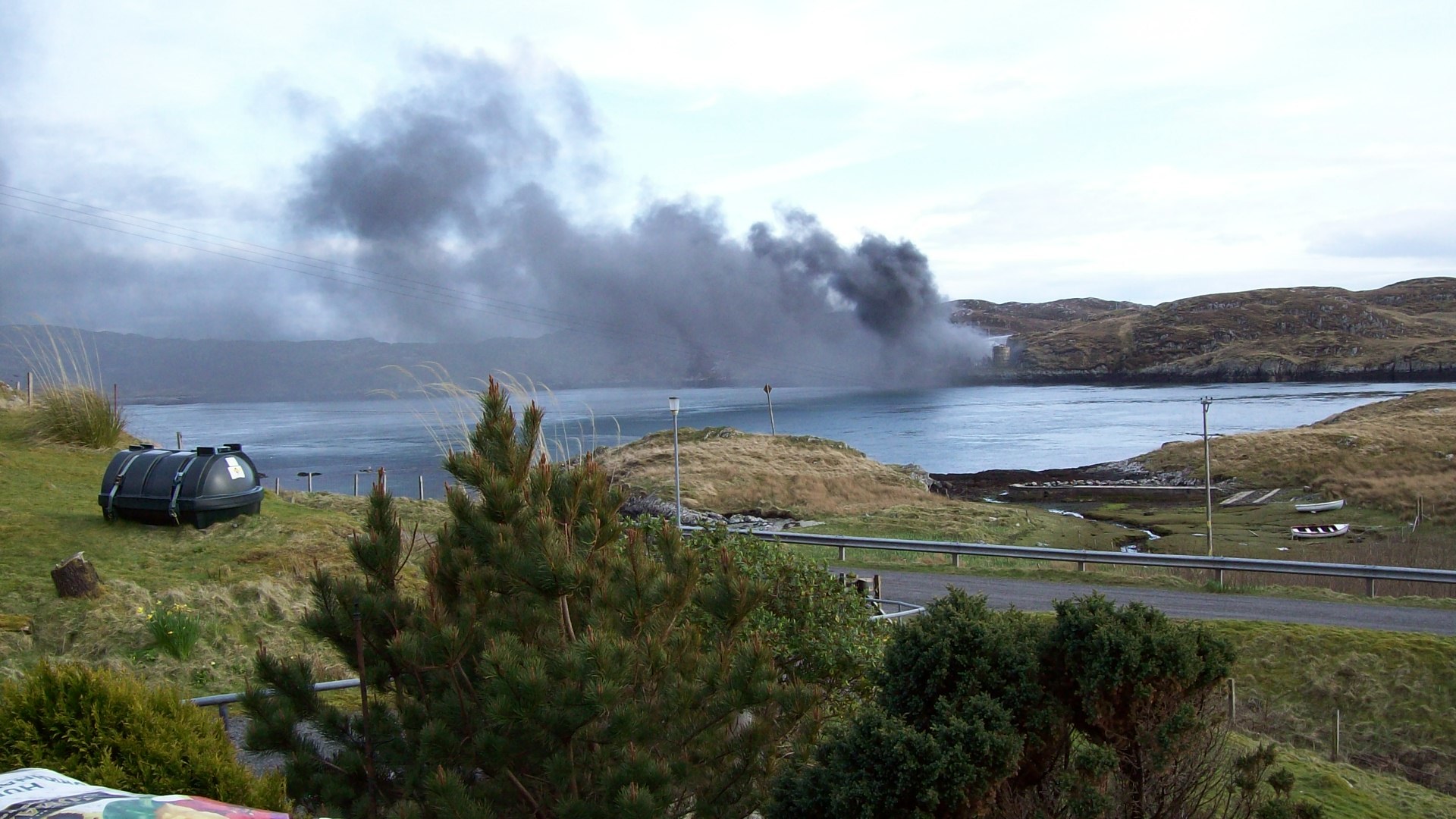 The fire at the £4.5million factory on the isle of Scalpay severely damaged the building at the end of April.