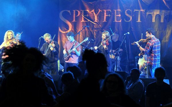 Speyfest features traditional music across a three-day bill.