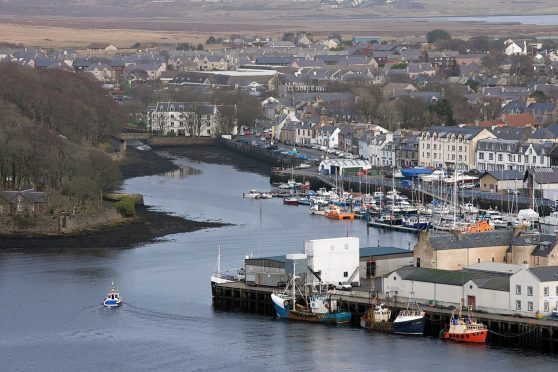 Stornoway on the Isle of Lewis