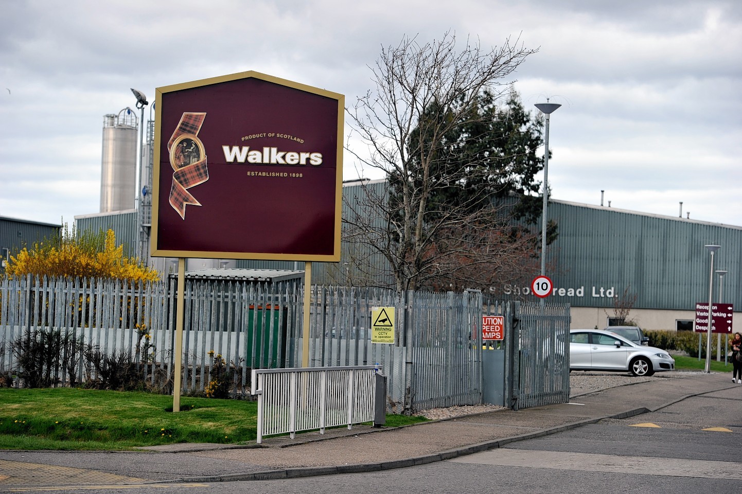 Walkers Shortbread factory in Elgin.