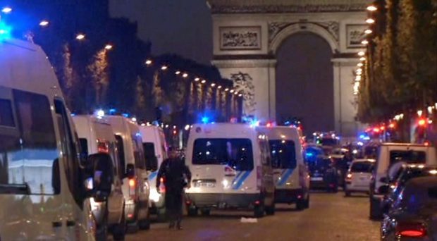 A police officer and gunman are dead following a Paris shooting incident (AP Photo)
