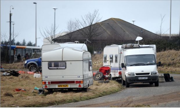 Sixty-one unauthorised camp sites have been reported this year already.