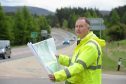 Steve Byer, Project Manager for the Tomatin to Moy section of the new A9
