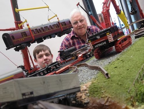 Albert with his grandson Alex