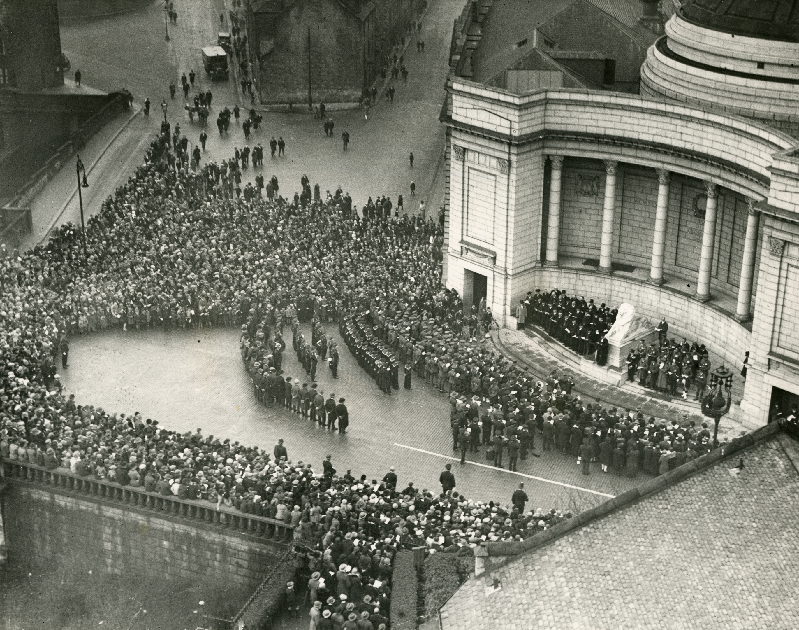 Armistice Day Parade Aberdeen in 1928