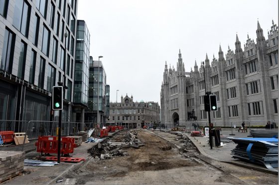 Broad Street was closed in March