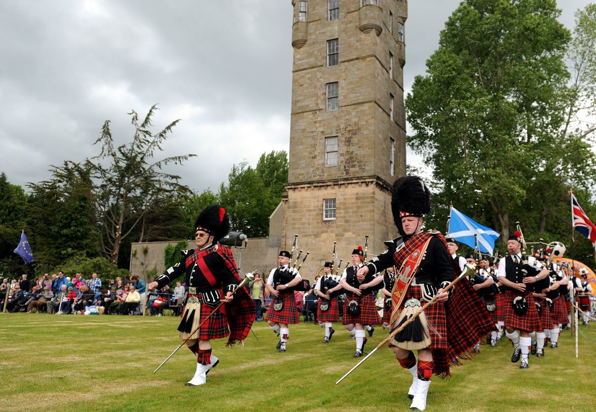 More than 10,000 people are expected at Gordon Castle for the weekend's Highland Games.