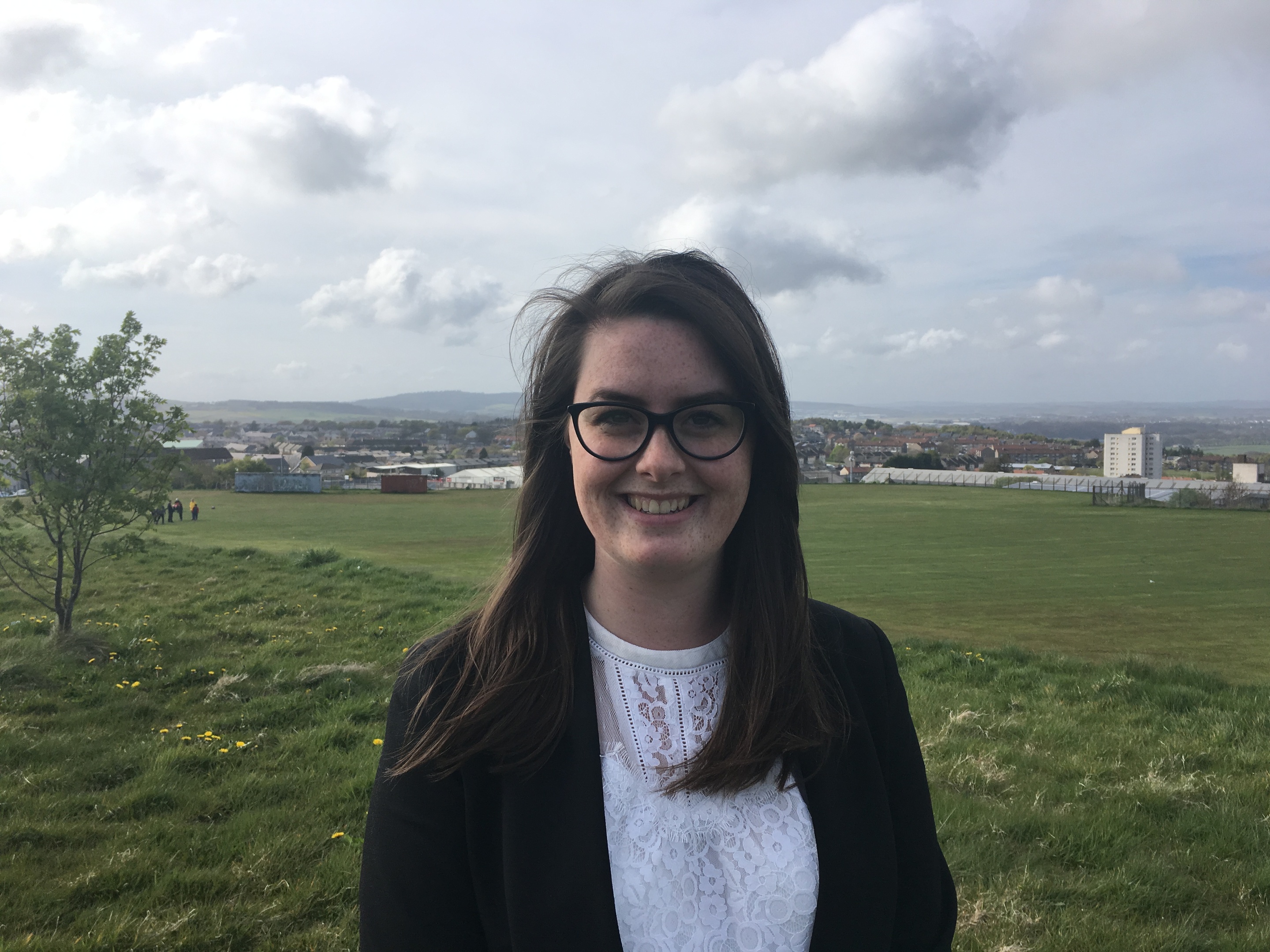 Grace O'Keeffe is standing for the Tories in Aberdeen North.