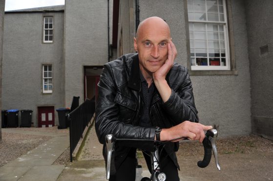 Cyclist Graeme Obree