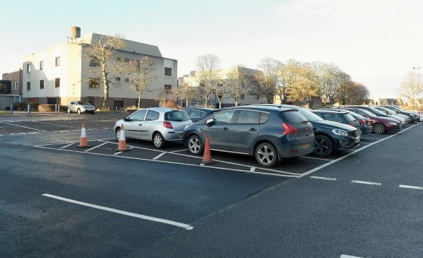 Highland Council car park at Glenurquart Road, Inverness