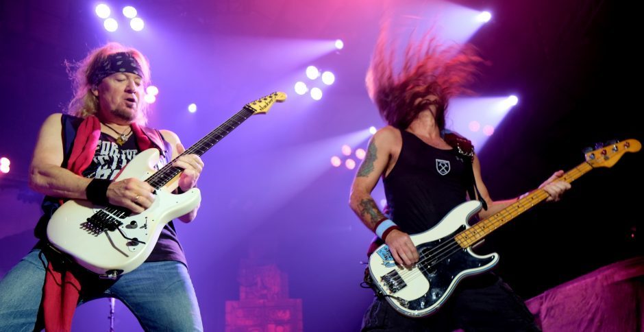 Iron Maiden at AECC in Aberdeen. Pictures by Colin Rennie.