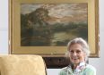 Cathryn, Lady Cawdor, was at the former Cawdor primary school to help prepare for a sale of around 200 paintings that she has collected over the years.
