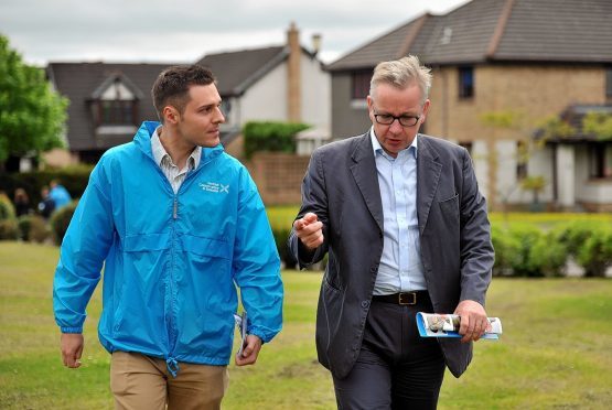 Michael Gove and Ross Thomson