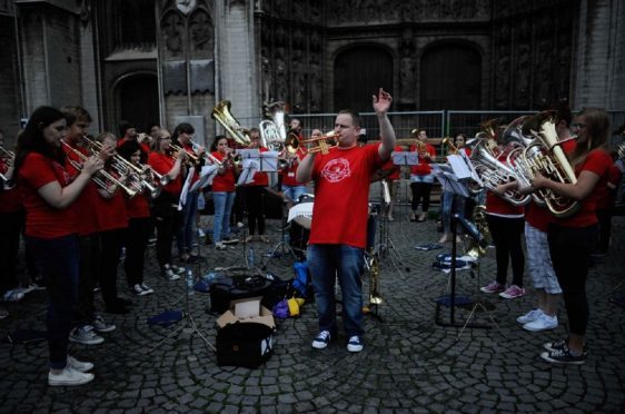 Moray Concert Brass regularly perform tours in European countries.