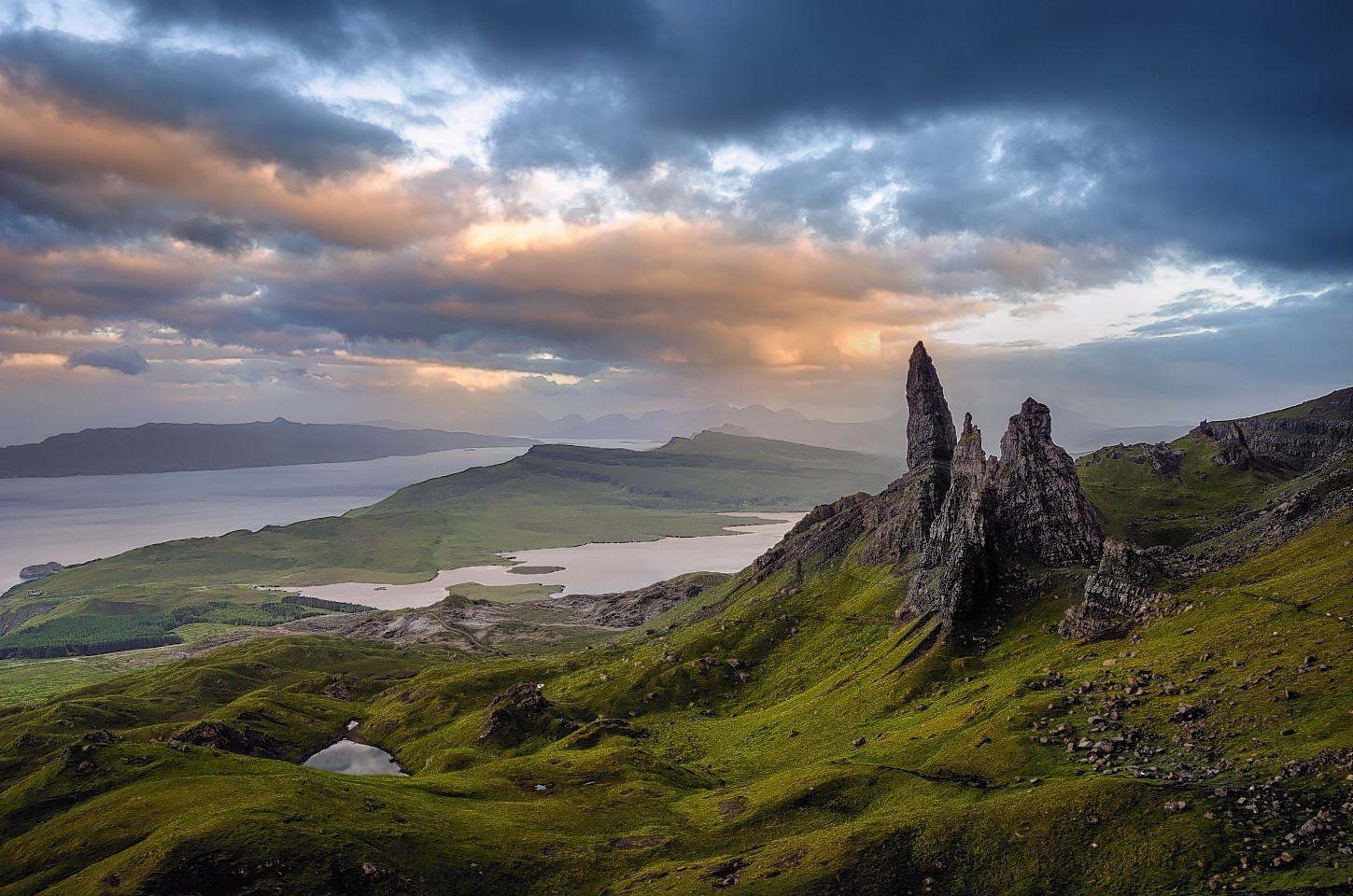 The Old Man of Storr on Skye.