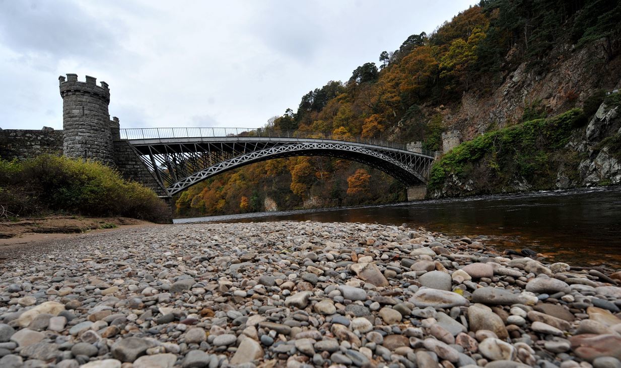 The picturesque bridge across the River Spey at Craigellachie could feature on the route.
