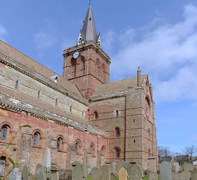 St Magnus Cathedral.