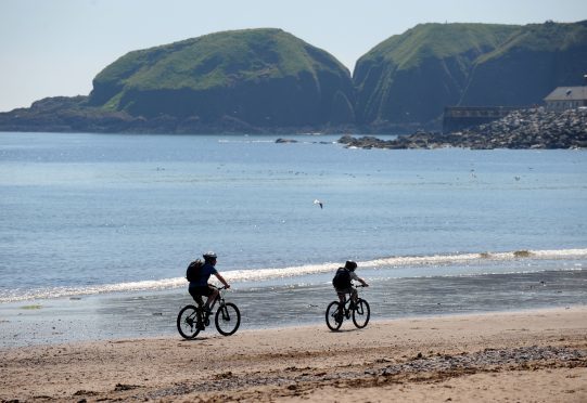 Stonehaven beach