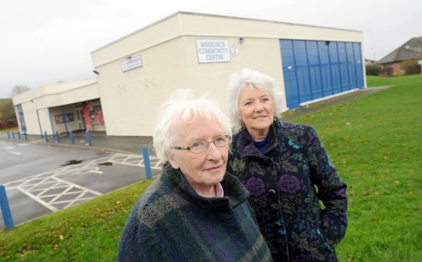 Anne McCreadie (left) Chairwoman of the Merkinch Community Centre Association, said move put strain on older voters