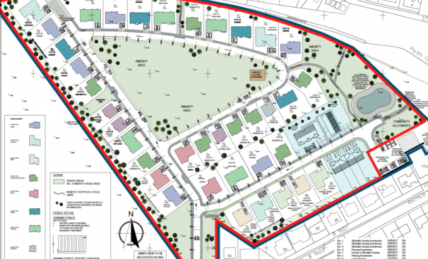 An overview of the Westhaven development.