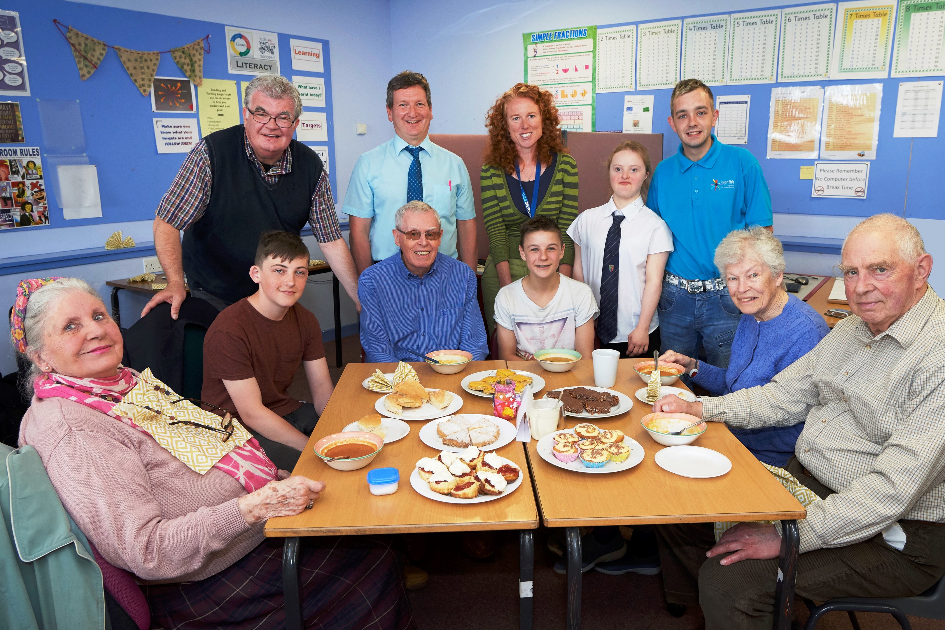 Black Isle Cares, Fortress Academy lunch.Black Isle Cares, Fortress Academy lunch.
Back Left to Right, Brian Devlin,BIC, Alastair Ferans (Fortrose Acad), Ruth Mantle, NHS Highland, Orla Mackenzie and Fraser Thomson, High Life Highland.
(Front) Joyce Carpenter, Brooklyn Sutherland, Peter Furniss, Cory MacRitchie, Shona Anderson and Adam Anderson.