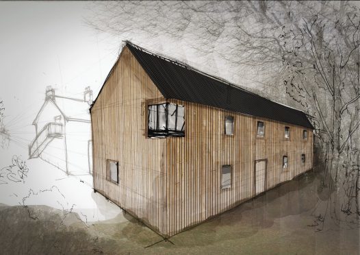 A rough artistic impression of the extension at the Glencoe Centre