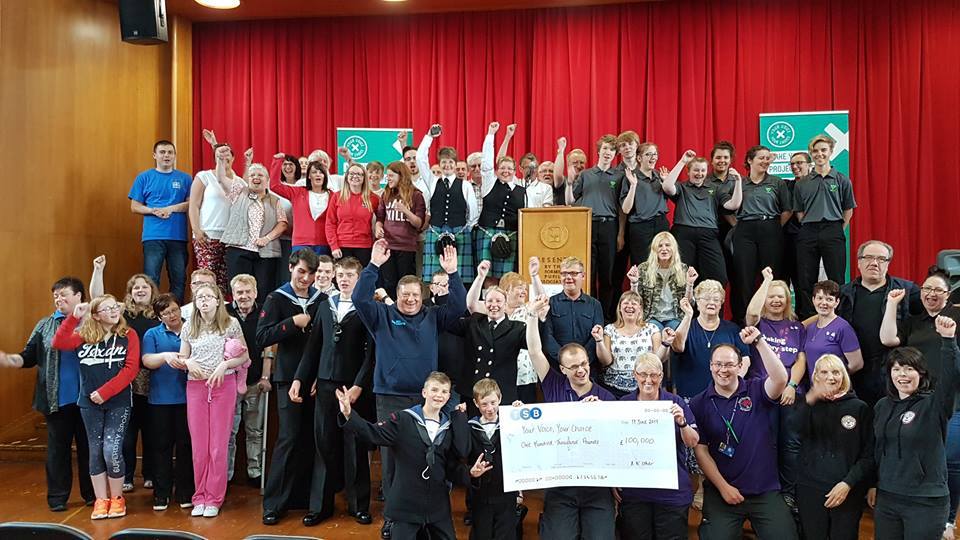 Groups celebrate funding through the Your Voice Your Choice scheme.