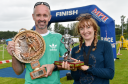 Ythan Challenge 2017, multi-terrain adventure race, Ellon, Aberdeenshire.
Picture of overall male and female winners (L-R) Jim Tole and Victoria Bailia.
Picture by KENNY ELRICK