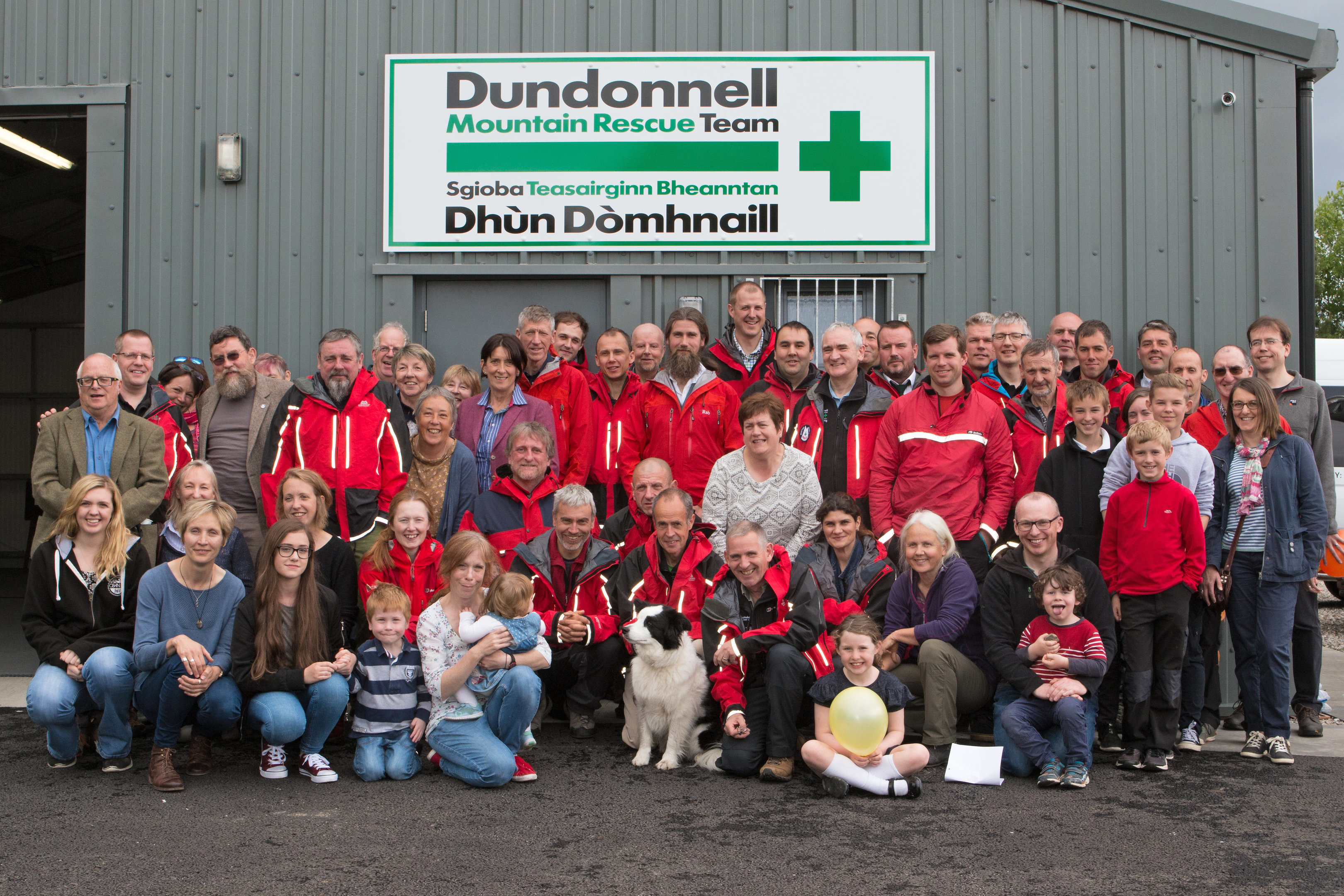 Dundonnell MRT at their new base in Dingwall