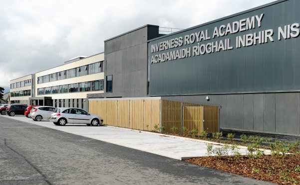 Inverness Royal Academy. Image: Sandy McCook/ DC Thomson.